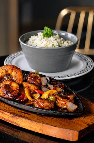 Celestia Restaurant cuisine